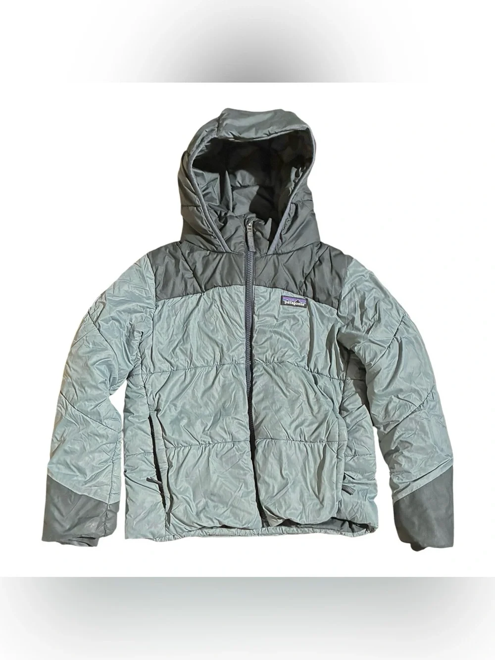 Patagonia Synthetic Puffer Hoody Gray